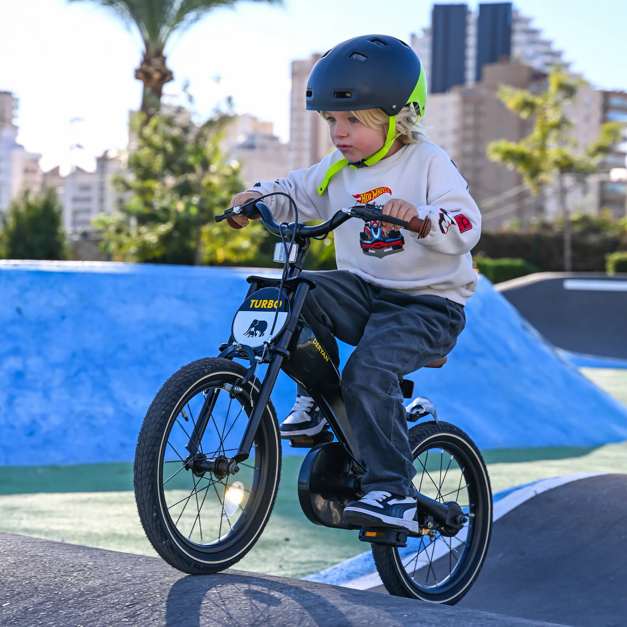 Turbo 3 en 1 Bicicleta para niños 14 pulgadas - Image 12